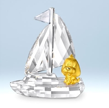 gold时尚千足金水晶摆件贺礼