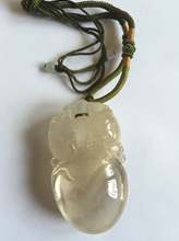 水晶手把件